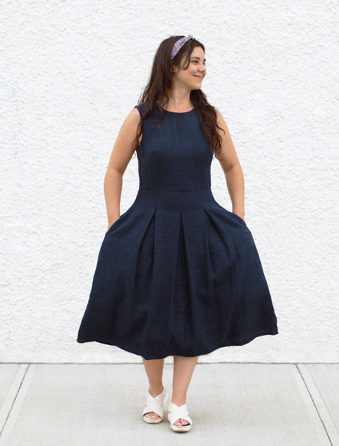 strapless open back dress The Bonbon Dress – The Pockets Project
